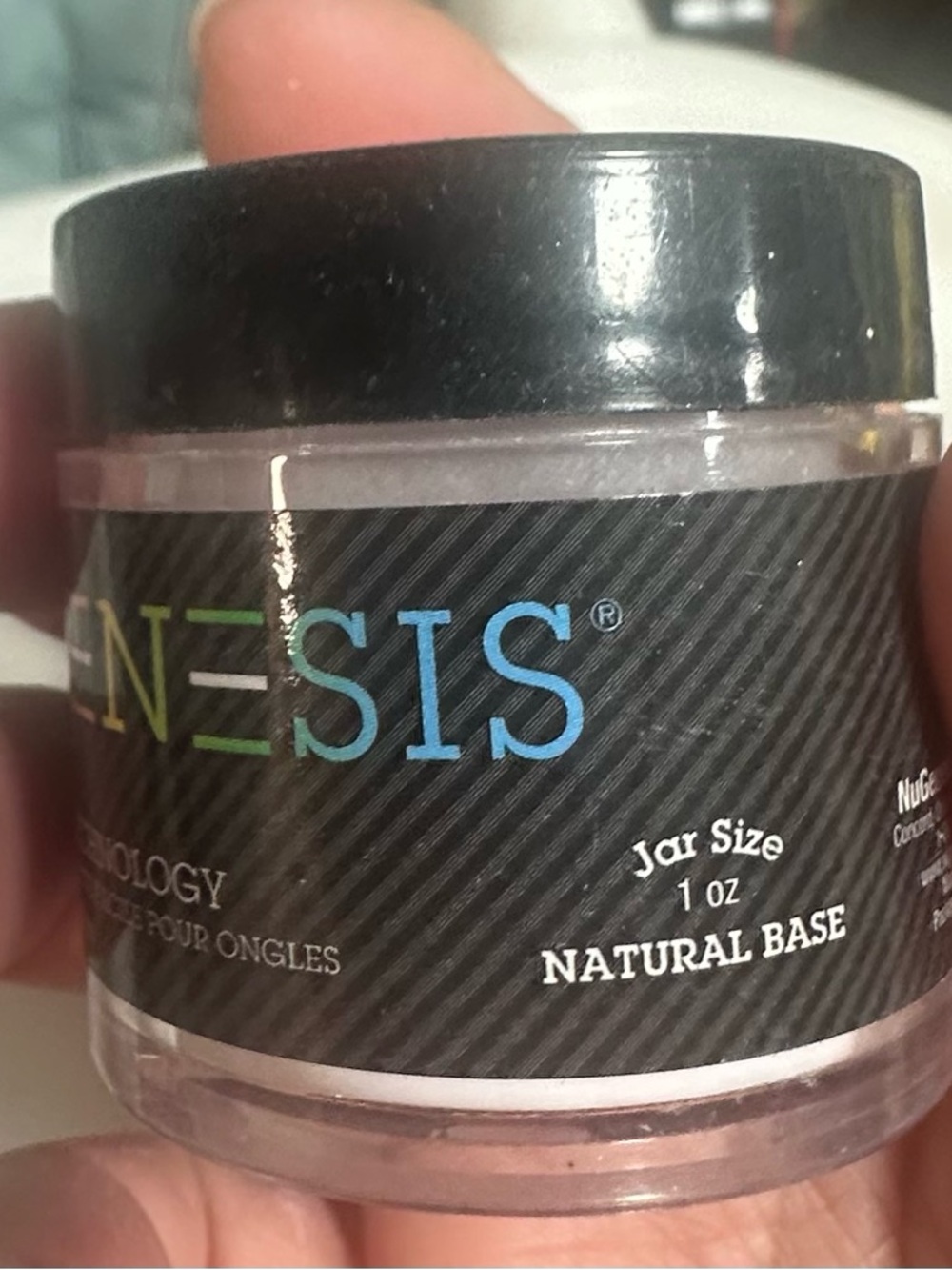 N-SIS Natural Base 1 oz Nail Acrylic Powder - Nude